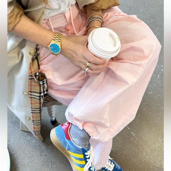 Frankie Shop pink cargo pants (M/L) - Picture 3 of 10